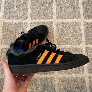Adidas x Porter Campus Black/Orange - Sz 10.5